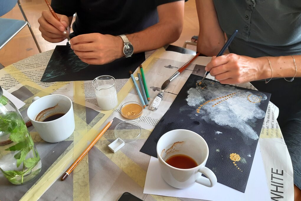 Společné kreslení s&nbsp;Vladimírem Havlíkem a&nbsp;Barborou Klímovou